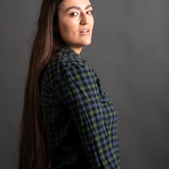 Blue Green Flannel by Check & Stripe - Picture 4 of 8